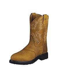 Ariat de los hombres Sierra Sillín de acero para trabajo arranque