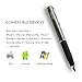 Stylus Pen, Ciscle Stylus Digital Pens 5 Mins Auto Power Off with 1.6 mm Fine Point Copper Tip Compatible for iPad/ iPhone, Android Tablet and More-Black