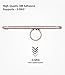 Phone Ring Finger Holder, Stand, Mirror - MAXIMEST 360 Rotation Grip and Kickstand Accessory, Compatible with All Smartphones, iPhone, Samsung Galaxy S, Note, Z Fold, Flip, Tablets, iPad (Rose Gold)