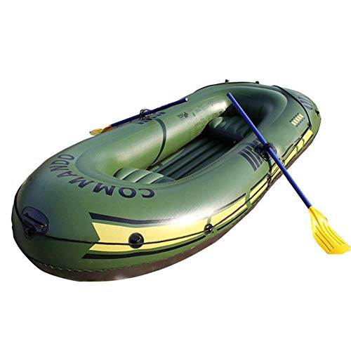 Bateau Gonflable, Bateau De Pêche Avec Pagaie Et Pompe À Pied Et Corde De Sécurité Bateau De Plongée À La Dérive En Pvc…