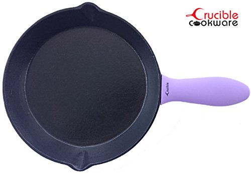 Crucible Cookware Silicone Hot Handle Holders (Large, Purple) - Thumbnail 5
