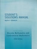 Discrete and Combinatorial Mathematics Ssm, Grimaldi, Ralph P, 0321200330