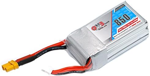 GNB 850mah 3s 11.1v 80c Lipo Battery with XT30 Micro FPV plug for RC Racing Drone.