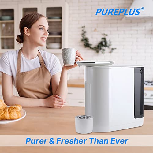 PUREPLUS Countertop Reverse Osmosis Water Filtration System, Instant