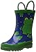 AccessoWear Little Boy's Green Frog Rain Boots Sizes Toddler/Little kids (9 M US Toddler)