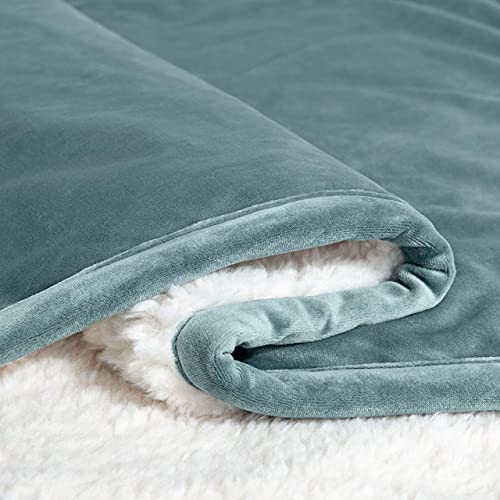 UGG Bliss Sherpa Throw Blanket Plush Oversized Reversible Accent