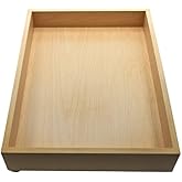 SlidingSusan Pull Out Drawer Organizer for Cabinets, Gliding Soft Close Shelves for Kitchen, Pantry, Bathroom, & Storage Organization, Hard Rock with MDF Core, 14 Inch Wide x 18 Inch Deep