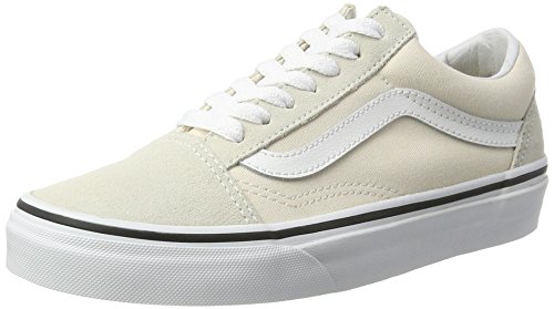 Vans Womenâ€™s Old Skool Trainers, Off-White (Birch/True White), 5.5 UK