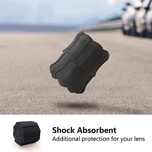 innelo Camera Lens Cap, Silicone Waterproof Lens Cover Protector for 60-75mm Diameter DSLR Lens (Small-Single)