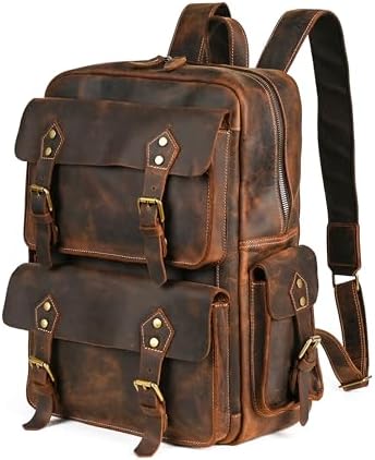 amerileather smart 17 leather trim laptop backpack Amazon.com: Amerileather Leather Laptop Backpack Briefcase : Electronics