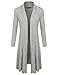 DRESSIS Women's Long Sleeve Open Front Cardigan Sweater S-3XL (15 Colors)