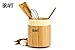 BRAVIT Good Grips Large Bamboo Rotating Spatula/Utensil Holder