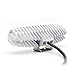 Jiawill Dual Color Marine LED Spreader Flood Deck Light for Boat White Housing (Pack of 2) DC 9~32V with 316L Stainless Steel Bracket (White Housing, White & Blue Beam)