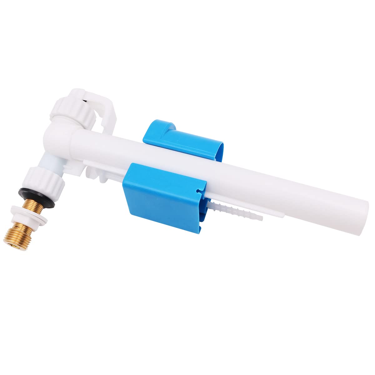 Shiwaki Side Entry Toilet Inlet Valve Cistern Fittings G1/2 Adjustable Float Filling Valves Bathroom Fixture Replacement Parts Brass Shank