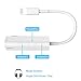Deegotech Compatible Headphone Adapter Replacement for IP X / 8/8 Plus / 7/7 Plus, 3.5 mm Headphone Jack Splitter, 2 in 1 Audio AUX Music Control Charge Connectorthumb 4