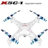RC Quadcopter, Potensic Upgraded X5C-1 Syma Explorer 2.4GHz 6 Axis Gyro 4CH RC Drone with 2 Megapixels Camera