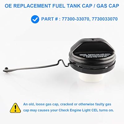 Allmotorparts Gas Cap Fuel Tank Cap Assembly Replaces 77300 33070 7730033070 Fits Toyota Lexus 4runner Avalon Camry Corolla Highlander Matrix Sienna Tacoma Es300 Es330 Gx470 And More Amazon Sg Automotive