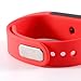 Activity Tracker LESHP I5 Plus Fitness Wristbands Tracker Waterproof Smart Bracelet Bluetooth 4.0 Wireless Activity Wristband for iPhone Android Phone (Red)