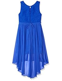 Amy Byer - Vestido de fiesta para niñas de 7 a 16 años sin mangas, con corpiño de encaje