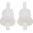 DVPARTS 2X 16248 Boat Motor Inline Fuel Filter 369-02230-0 369022300M 35-16248 Compatible with Tohatsu for Nissan Mercury 4-3