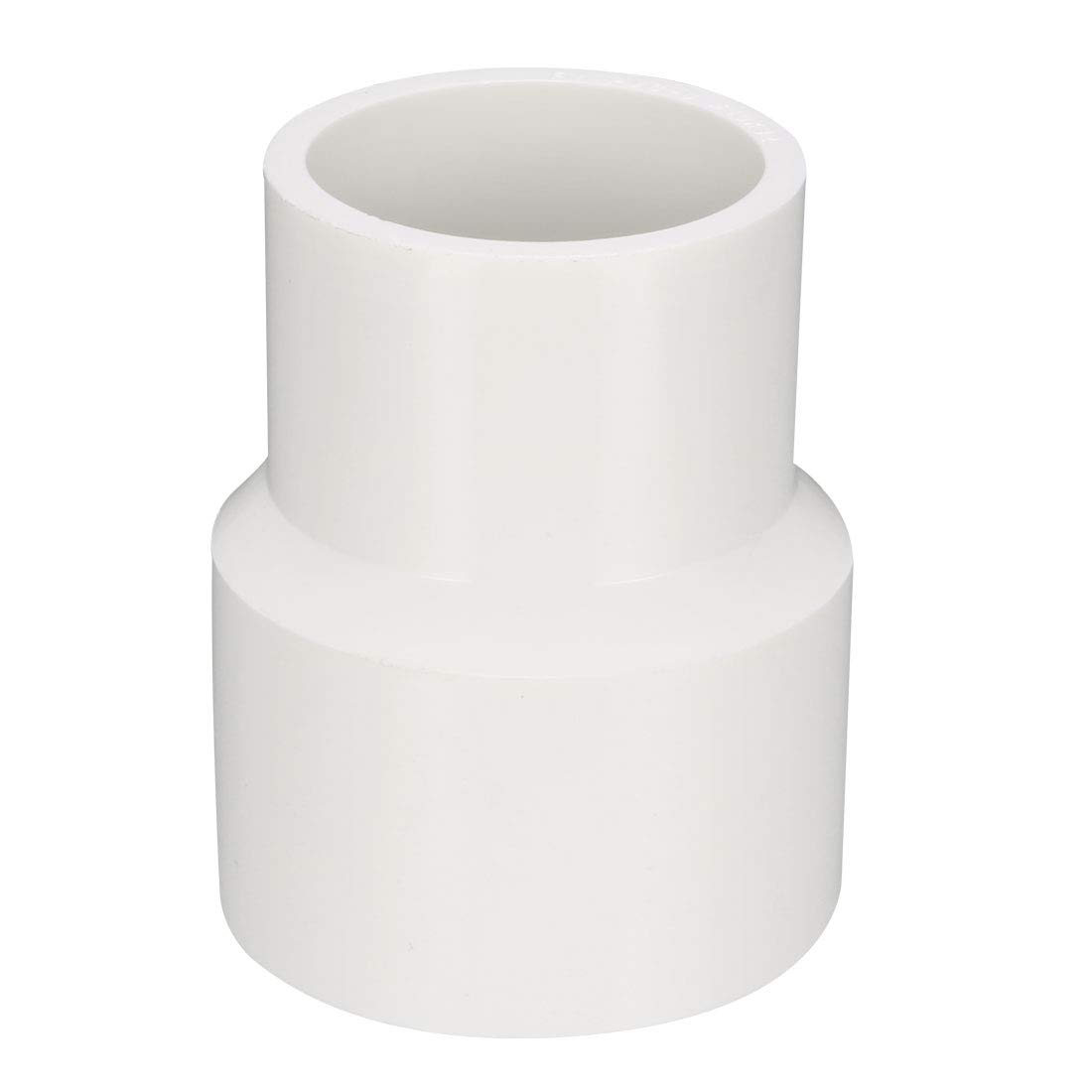 sourcing map 40x 32mm PVC Reducing Coupling Hub by Hub Pipe Fitting Adapter Connector 2pcs