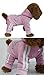 Scheppend Adidog Pet Clothes for Dog Cat Puppy Hoodies Coat Cute Sweatshirt Soft Cotton Sweater,Pink