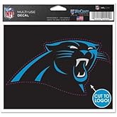 NFL Carolina Panthers WCR43516014 Multi-Use Decal, 4.5" x 5.75"