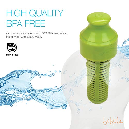 Bobble Classic Water Bottle, Filtered Water, BPAFree Reusable Bottle