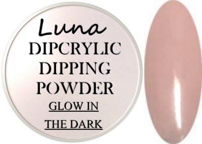 SHEBA NAILS Glow In The Dark Dipcrylic Dip Dipping Powder - 1OZ. - Luna Super Nova