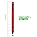 Awinner Active Stylus Pen,Fine Point Precision Stylus for iPad, iPhone, Samsung, Android, and Most Touchscreens and Smartphones (Red)