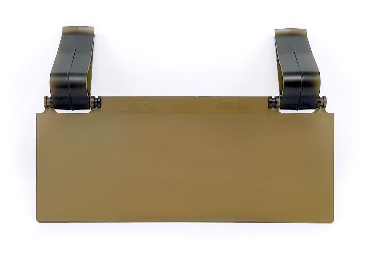 Photo 1 of GlareShield MAX Sun Visor Extender with Patented Spring-Loaded Clips | Blocks 99% Side Glare & UV | Universal Fit Any Car/SUV | Tool-Free 10-Second Install | No-Slip Grip