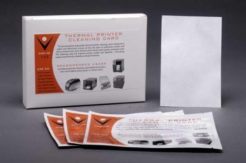 25pk Dollar Bill Validator / Acceptor Pre-saturated Cleaning Card by PRESAT