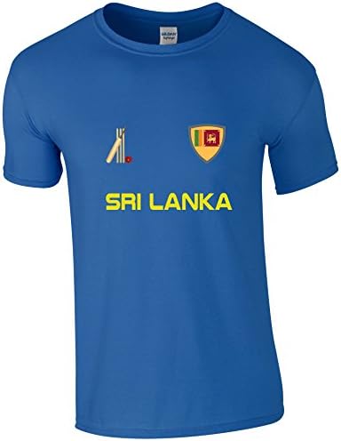 EBUK Sri Lanka International Cricket Childrens Kids T Shirt