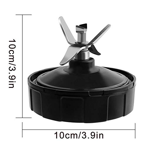 Ninja Blender Replacement Parts Ninja Bottom Blade 7 Fins and 1 Gasket Rubber for Nutri Ninja Auto iQ BL482 BL642 NN102 BL682 BL2013 Nutri Ninja Blender Auto iQ Blade （7 fins） - Thumbnail 3