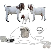Amazon.com: Manual Goat Milking Machine, 2L Stainless Steel
