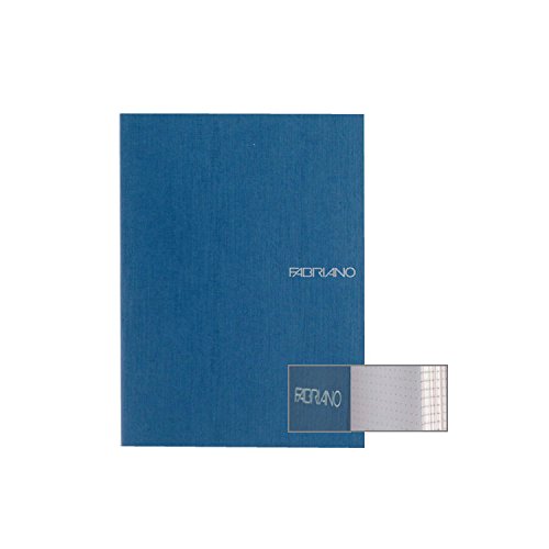 Ecoqua dot notebook 5.8x8.25 navy