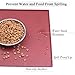 Vivaglory Pet Food Mat Silicone Dog Cat Bowl Mat Non-Stick Food Pad Small 19″ x 12″ Waterproof FDA Grade Pet Feeding Mat, Burgundythumb 3