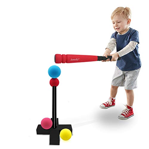 image for Aoneky Mini Foam Tball Set for Toddlers - Carry Bag Included - Best Ba