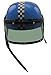 Kids Plastic Racing Helmet Blue