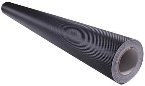 100ft x 5ft Car 3D Carbon Fiber Vinyl Wrap Sticker Roll Black