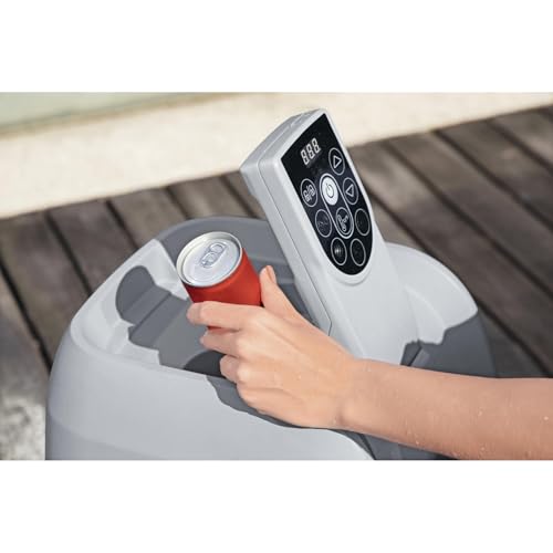Bestway 60016R SaluSpa Ibiza Airjet Hot Tub, 4-6 Person, 71" x 71" x 26"/1.80m x 1.80m x 66cm