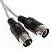 Sizet 5-Pin MIDI Cable Keyboard Music to USB PC Converter