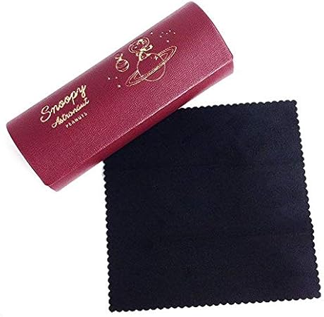 Amazon Co Jp スヌーピー メガネケース アストロノーツｗｒ ｓｎ メガネケース スヌーピー アウトノーツ 茶色 グッズ Mcor Toys