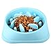 Pet Slow Feeder Dog Bowls for Dog Cats, Bloat Stop Puzzle Bowl Fun Maze Feeder Slow Feeding Anti-Skid Healthy Design