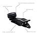 DOFLY Universal Professional HD Camera Lens Kit for Smartphones: 230-Degree Fisheye, 0.65X Super Wide Angle, 15X Macro Lenses - Black