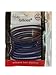 Mia Silkies, Silicone Hair Elastics Hair Ties, Rubber Bands, Translucent Navy Blue, for Women, Athletes, Thick Hair, Girls 10pcs