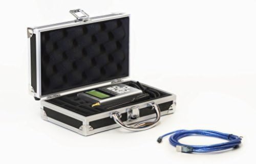 RF Explorer 6G Combo with USB Cable Eliminating Background Noise and Providing Accurate Results + Advanced Aluminium Case + Software for Windows and Mac for RF & WiFi Analyzing