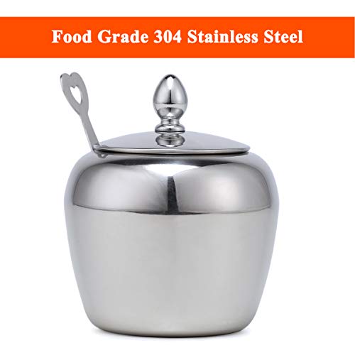 1 Small+Stainless+Steel+Sugar+Spoon+Kitchen