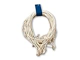 Clucker-Truss Elastic Gourmet Trussing Strings; 6 Inch White Heavy Duty (Pack of 60)