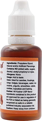 Hobbyland Candy Flavors (Apple Pie Flavoring, 1 Fl Oz), Apple Pie Concentrated Flavor Drops